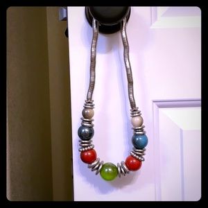 SOLD Adjustable Beaded Necklace and Bracelet Set